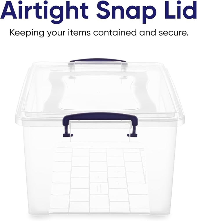 Superio Clear Storage Bins - Image 5