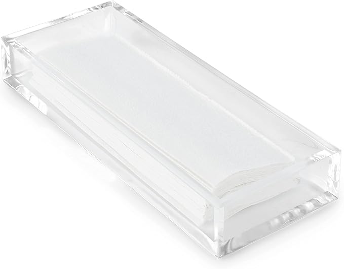 Huang Acrylic Clear Hand Towel Tray 11"x4" | by HuangAcrylic