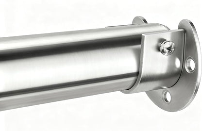 FIRJOY Premium Stainless Steel Closet Rod 1.0mm/1.3", Heavy Duty Adjustable by FIRJOY