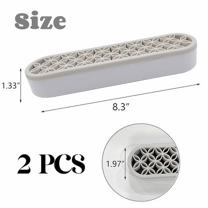 TANG SONG 2 PCS Silicone Make up Brush Holder Cosmetic Storage Box Desktop - Image 2