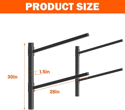 Ultrawall Kayak Storage Rack, Adjustable Wall Mounted Kayak Holder - Image 2