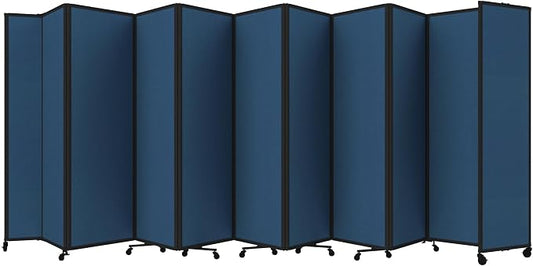 Versare Room Divider 360 Portable Wall Partition | Folding Panels | Large by VERSARE