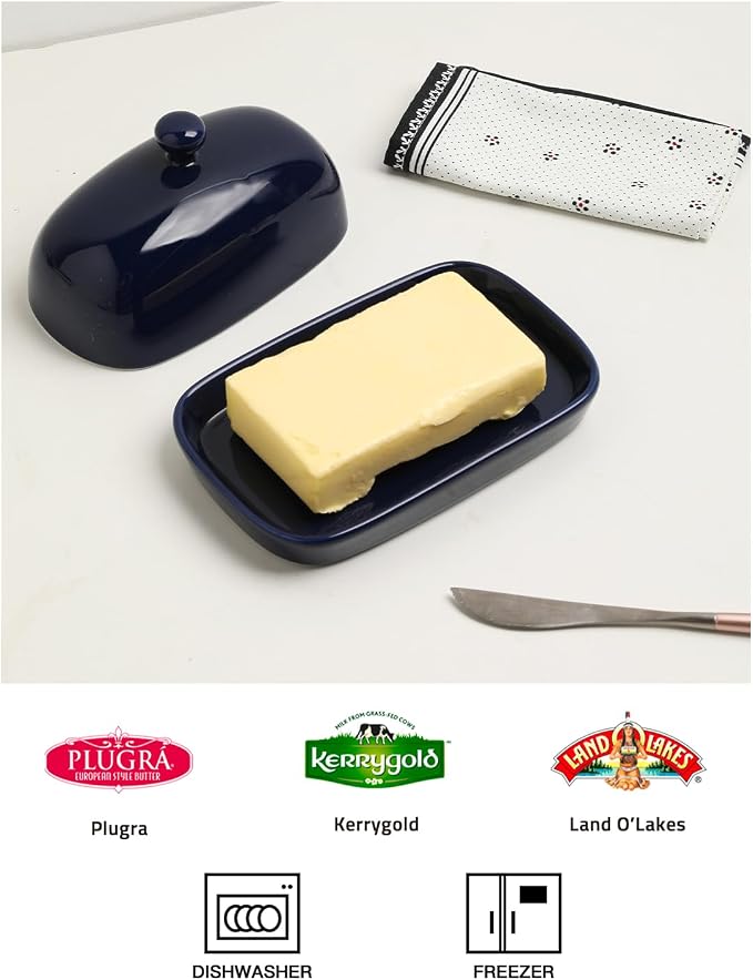 Sweejar Ceramic Butter Dish - Image 2