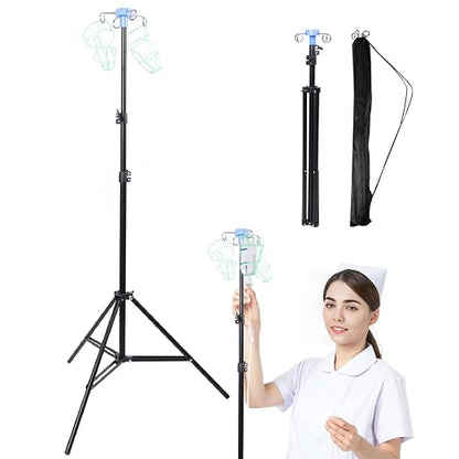 Lefeke IV Pole Portable for Traveling, Adjustable IV Stand by LEFEKE