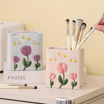 Book Vase Flower Pencil Cup Pen Holder - Image 4