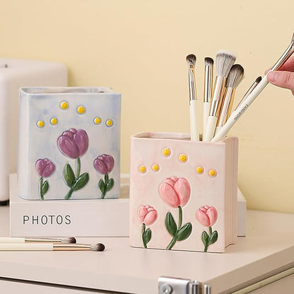 Book Vase Flower Pencil Cup Pen Holder - Image 2