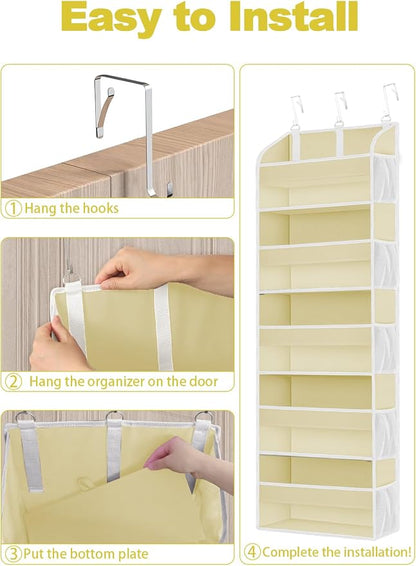 1 Pack Over The Door Storage Organizer - Image 8