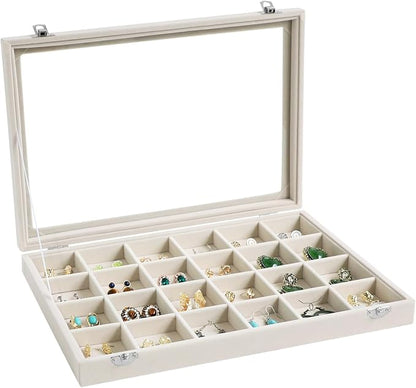 Wudygirl Jewelry Organizer Earring Holder Jewelry Tray by Wudygirl