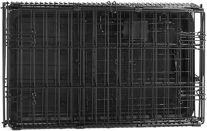 Amazon Basics Durable, Foldable Metal Wire Pet Crate - Image 4