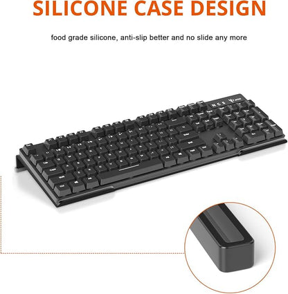 Richboom Computer Keyboard Stand Tilt PC Keyboard Stand Riser - Image 4