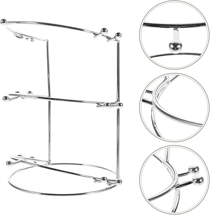 Three-tier Metal Crown Display Rack - Image 8