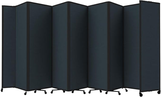 Versare Room Divider 360 Portable Wall Partition | Folding Panels | Large by VERSARE