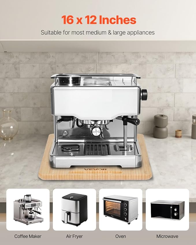 VEVOR Appliance Slider, Large 16 x 12-inch, Rolling Sliding Tray - Image 3