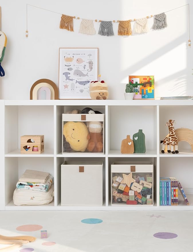 StorageWorks 11x11 Storage Cubes, Closet Storage Bins - Image 6