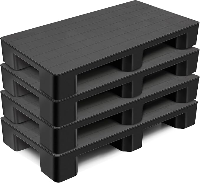 1 Pcs Plastic Pallet for Basement Storage Easy Stack Lightweight Floor Pallet by Vercraft