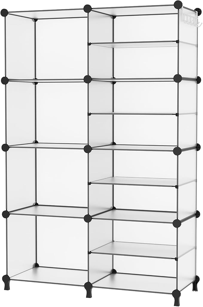 AWTATOS Closet Organizer 8 Cube Storage Shelves Clothes Organizers Closet by AWTATOS
