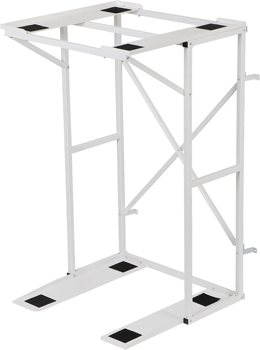 Universal Washer Dryer Stacking Rack Stand Heavy-Duty Carbon Steel, Premium by Talustool