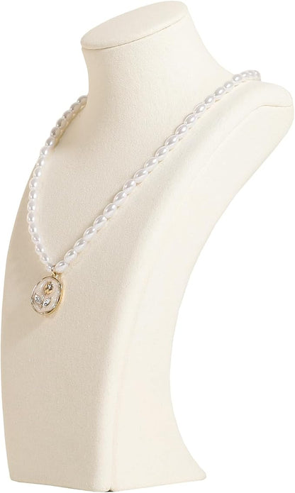 GemeShou Beige necklace storage organizer by GemeShou
