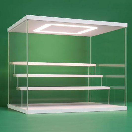 NONEMEY Clear Acrylic Display Case Stand by NONEMEY