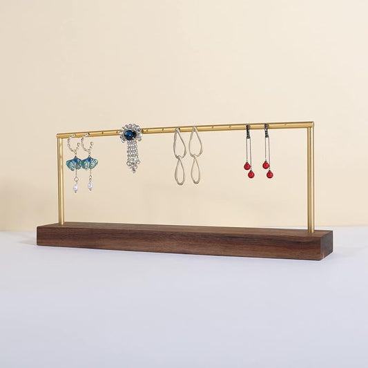 GemeShou wooden earring holder organizer by GemeShou