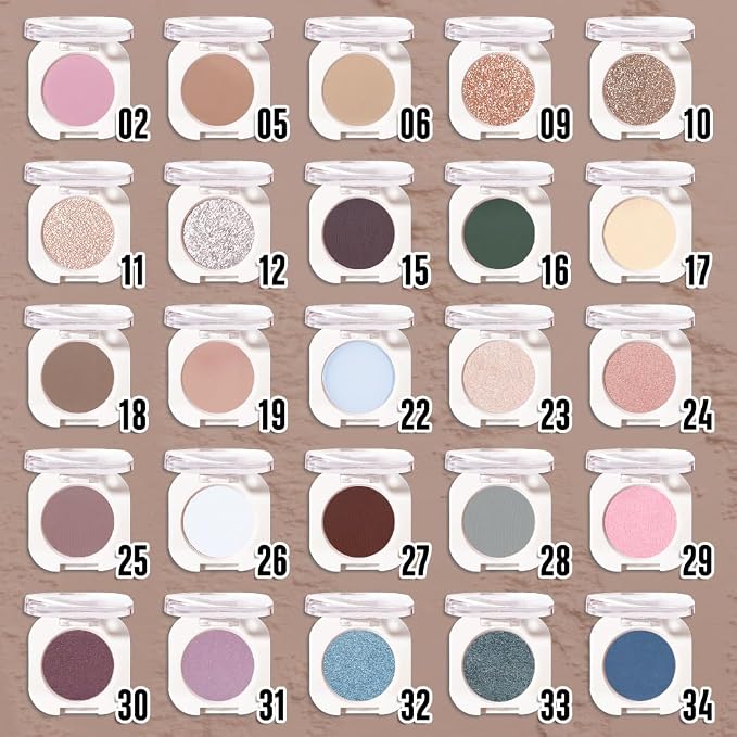 Brown Taupe Single Eyeshadow Makeup, Neutral Powde Eye Shadow - Image 3