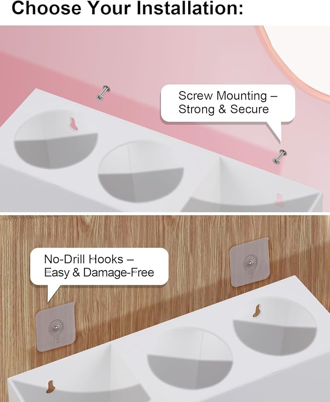 Hair Tool Organizer, Hair Dryer Holder - Image 4