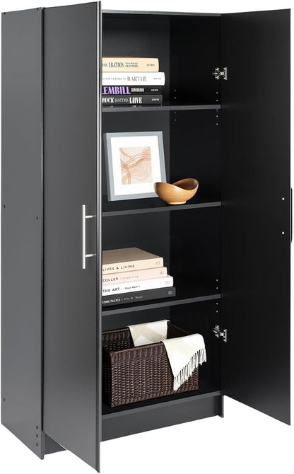 Prepac Elite Tall Garage Storage Cabinet & Pantry Storage Cupboard, 2-Door by PREPACRTASTORAGEFURNITURE