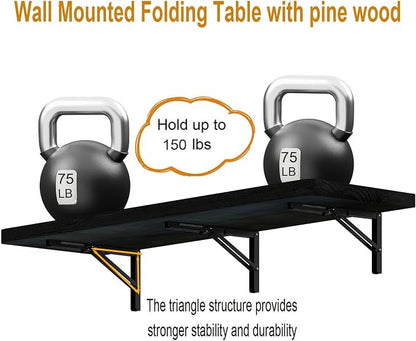 IAE Wall Mounted Folding Table - Image 7