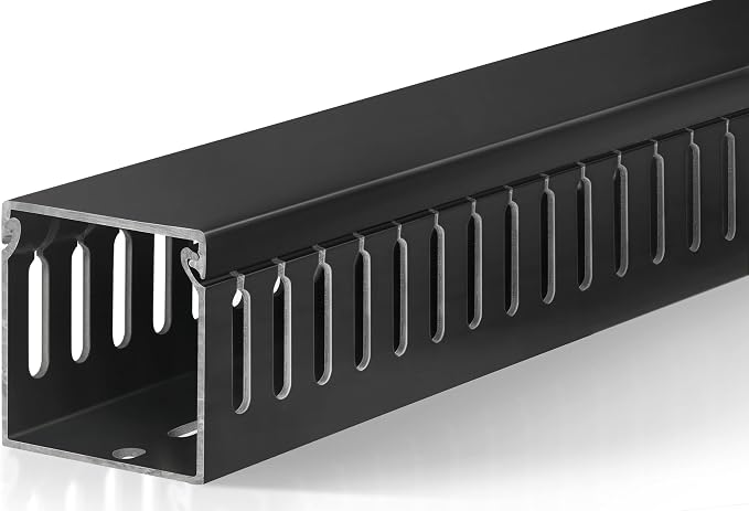 ZhiYo 99in Professional Server Rack Cable Management Raceway, H2in x W2in Cable by ZhiYo