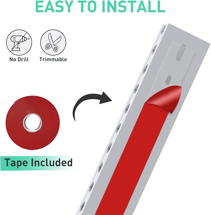 Updated White Cable Raceway Kit - Image 5