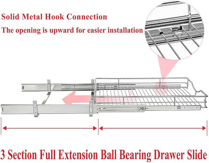 DINDON Pull Out Cabinet Organizer, Pull Out Drawers - Image 6