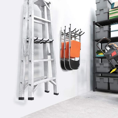 TORACK Garage Hooks Tool Organizer, 4 Pack Heavy Duty Steel 12" Wave Hooks - Image 7