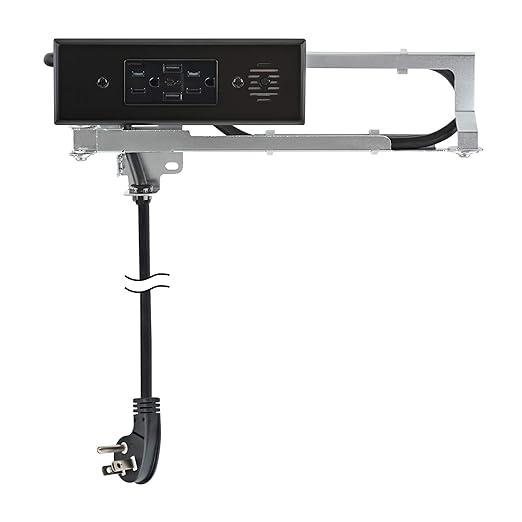 Docking Drawer Blade in-Drawer Outlet, Integrated Safety Shutoff, USB-A & 15 by DockingDrawer