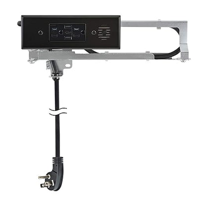Docking Drawer Blade in-Drawer Outlet, Integrated Safety Shutoff, USB-A & 15 by DockingDrawer