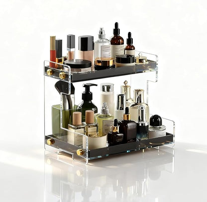 NEWRAIN 2-Tier Bathroom Organizer Countertop by NEWRAIN