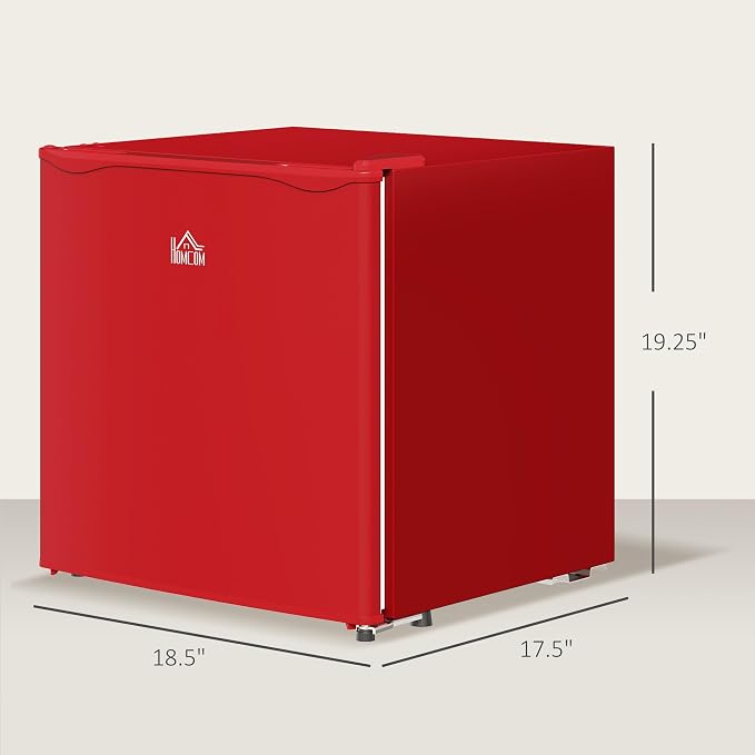 HOMCOM Mini Freezer Countertop, 1.1 Cu.Ft Compact Upright Freezer - Image 7
