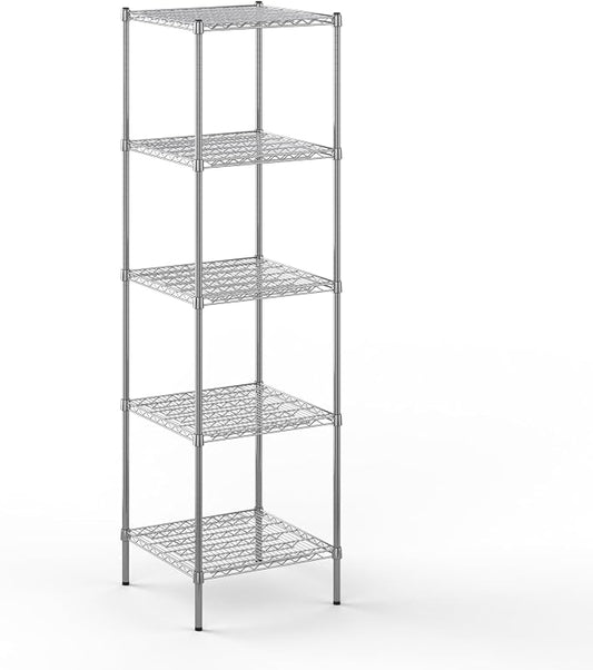 24" Deep x 24" Wide x 86" Height Wire Shelving Kit | 5-Tier | NSF Commercial by Regal+Altair