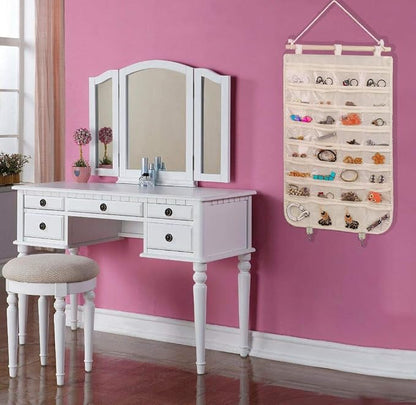 BB Brotrade Hanging Jewelry Organizer, Accessories Organizer, 32 Pocket - Image 4