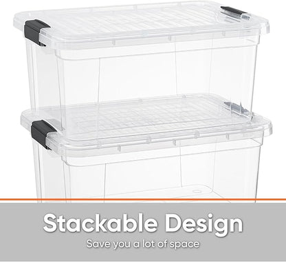 Superio Small Clear Storage Box - Image 4