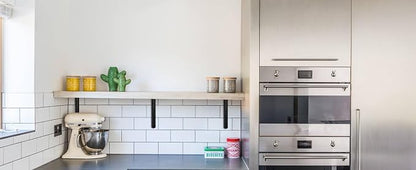 12 Pack L10 x H 8" Black Heavy Duty Shelf Brackets - Image 8