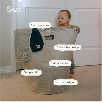 Parker Baby Nursery Laundry Hamper - Image 5
