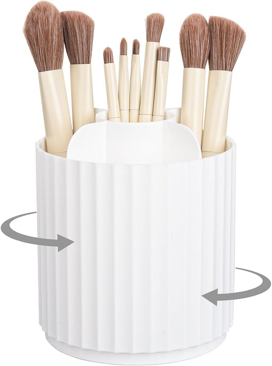 Anyoifax Makeup Brush Holder Organizer 360°Rotating Make Up Brushes Container by Anyoifax