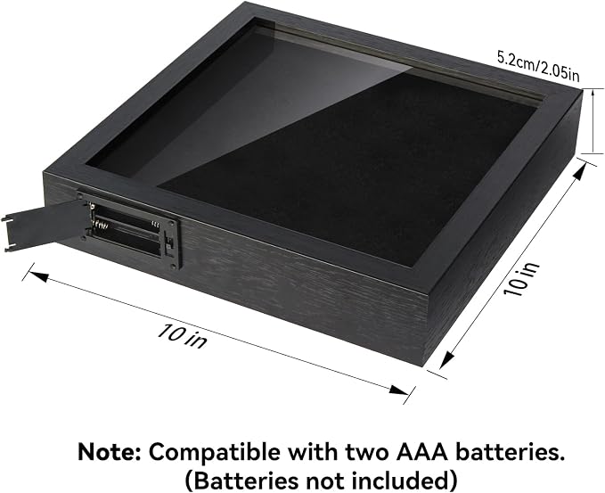 Light Up Pin Display Case – Illuminated Enamel Pin Display Board - Image 2