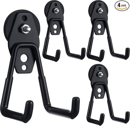 Landhoow Large Magnetic Hooks Heavy Duty Garage Magnet Hooks Strong Storage by Landhoow