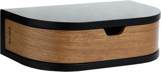10.4Inch Floating Nightstand, Wall Mounted Bedside Shelf, Handmade Bedroom by Unknown