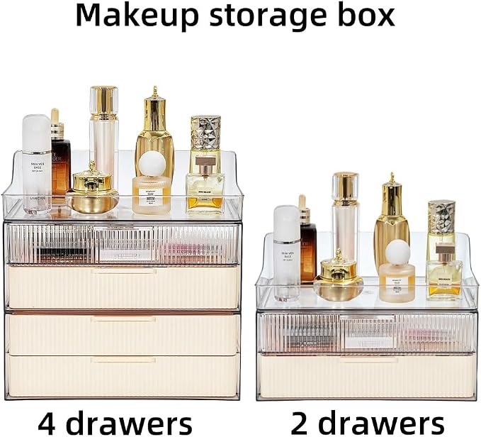 Makeup Organizer Countertop Large Cosmetic Display Cases Cosmetic Organizer - Image 5