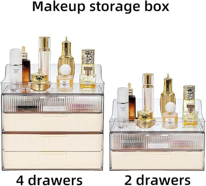 Makeup Organizer Countertop Large Cosmetic Display Cases Cosmetic Organizer - Image 6