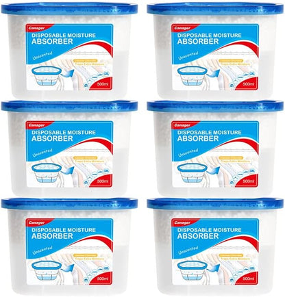 CANAGER Fragrance Free Moisture Absorber Box, Odor Eliminator and Dehumidifier by CANAGER