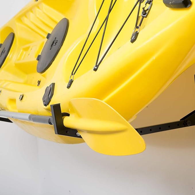 Wallmaster Kayak Storage Hooks Hangers, Adjustable Kayak Garage Storage Rack - Image 7