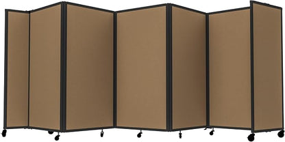 Versare Room Divider 360 Portable Wall Partition | Folding Panels | Large by VERSARE